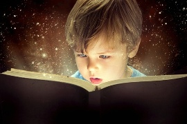 Child reading Wisdom to Heal Articles